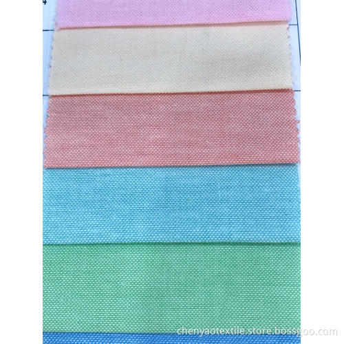 CVC Stretch Oxford Dyed  Fabric